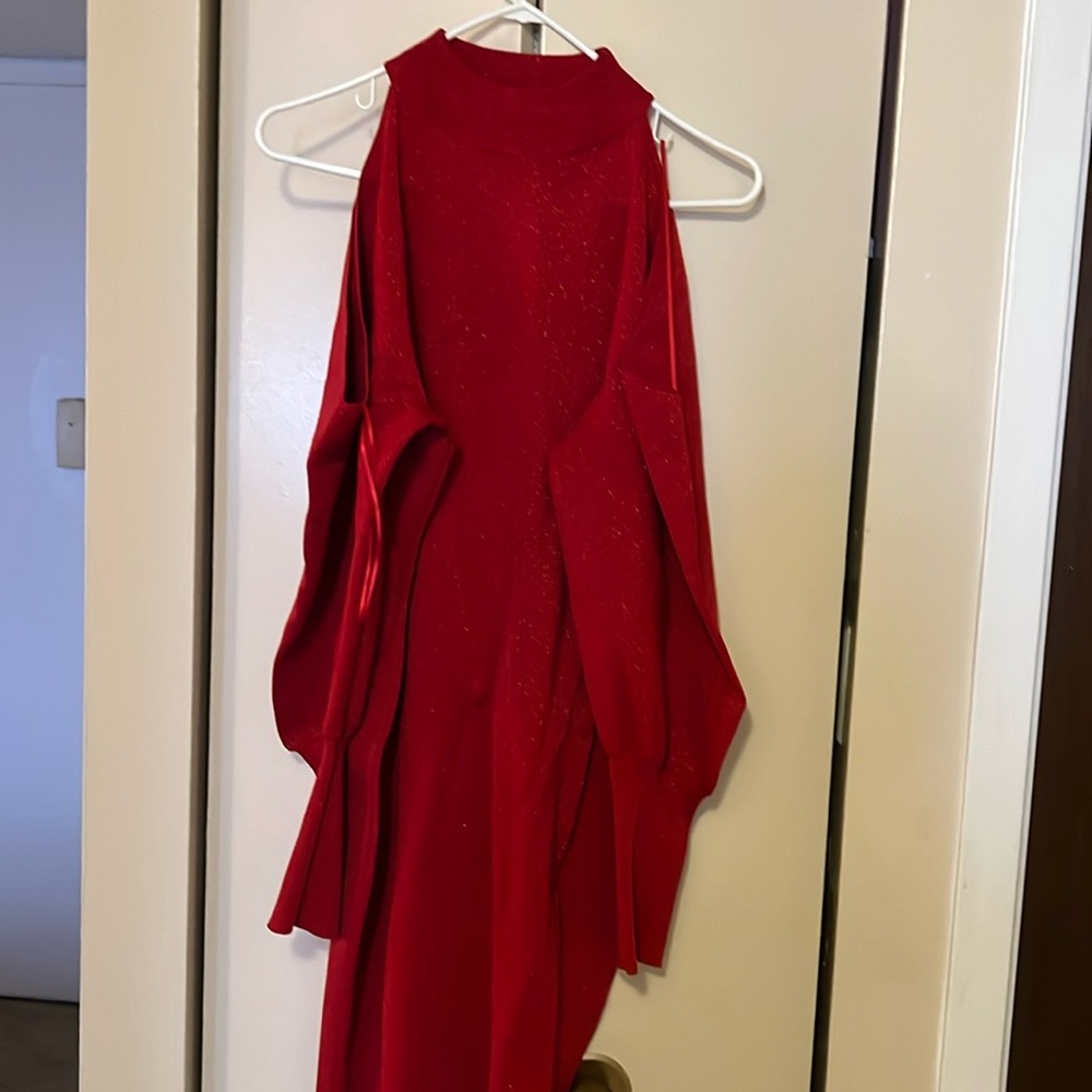 Red dress